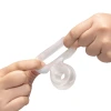 b-Vibe Stretch-Tech Double Barrel Ultra Stretchy Cock Ring and Ball Stretcher Clear