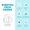 b-Vibe Stretch-Tech Choke 23mm Ultra Stretchy Cock Ring Clear