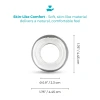 b-Vibe Stretch-Tech Choke 23mm Ultra Stretchy Cock Ring Clear