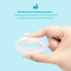 b-Vibe Stretch-Tech Choke 23mm Ultra Stretchy Cock Ring Clear