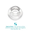 b-Vibe Stretch-Tech Choke 23mm Ultra Stretchy Cock Ring Clear