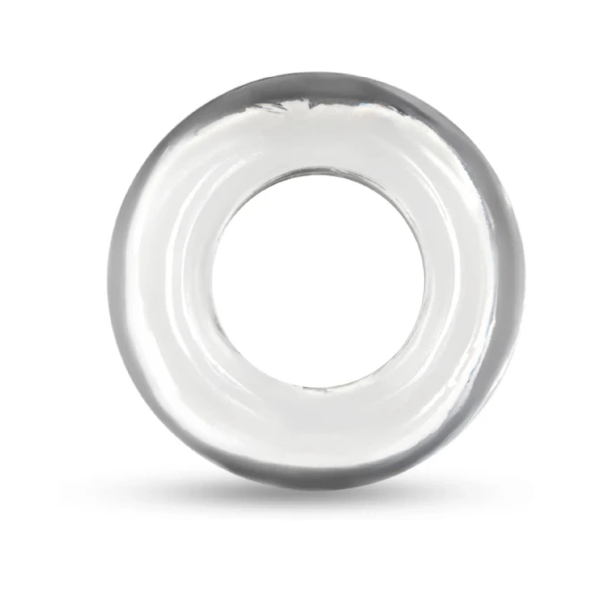 b-Vibe Stretch-Tech Choke 23mm Ultra Stretchy Cock Ring Clear