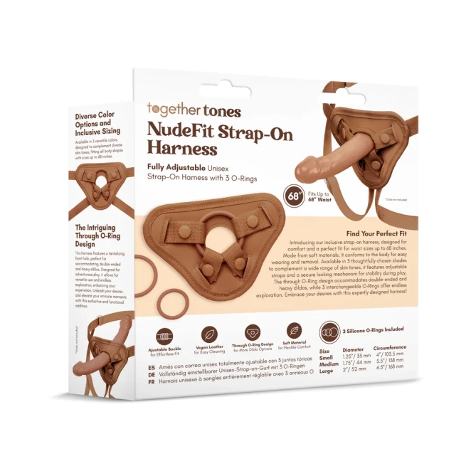 Together Tones NudeFit Strap-On Harness Medium