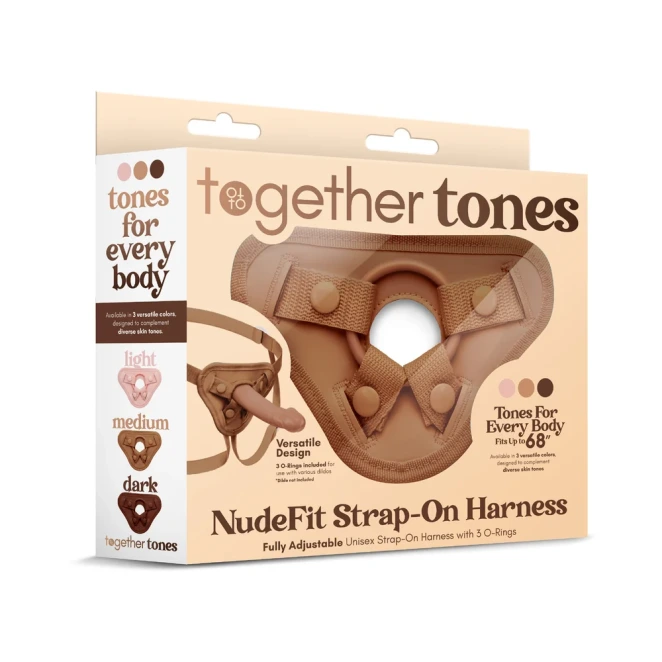 Together Tones NudeFit Strap-On Harness Medium
