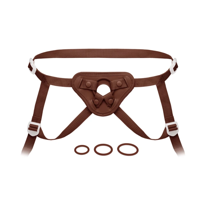 Together Tones NudeFit Strap-On Harness Dark