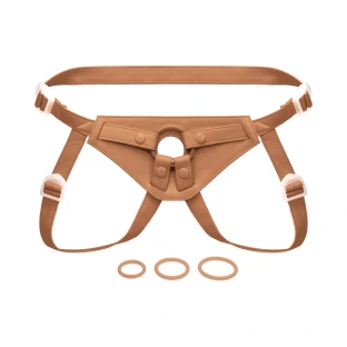 Together Tones NudeFit FlexCurv Strap-On Harness Medium