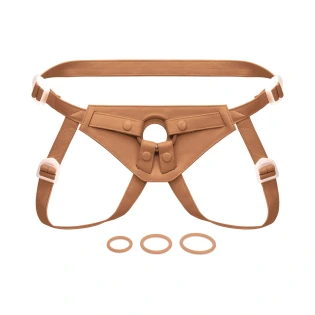 Together Tones NudeFit FlexCurv Strap-On Harness Medium