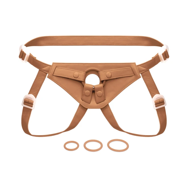 Together Tones NudeFit FlexCurv Strap-On Harness Medium