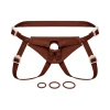 Together Tones NudeFit FlexCurv Strap-On Harness Dark