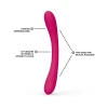 LELO BOOMERANG Dual-Ended Luxury Vibrator Cerise