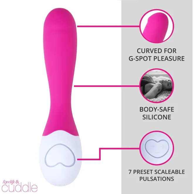 OhMiBod Cuddle Rechargeable G-Spot Vibrator