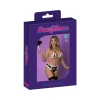 Magic Silk Sexy Time Sugar Service Fresh Maid Costume Black
