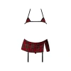 Magic Silk Sexy Time Study Break Scholar Costume Red