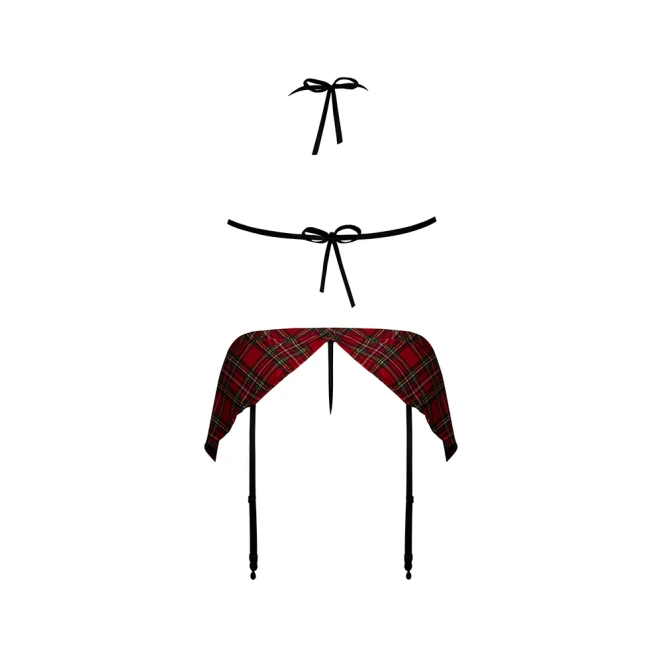 Magic Silk Sexy Time Study Break Scholar Costume Red