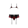 Magic Silk Sexy Time Oral Exam Scholar Costume Red