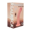 7 Inch RealRock Ultra Realistic Dual Density Silicone Curved Dildo Beige