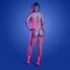 Fantasy Lingerie Glow Turn Up Bodystocking with Back Cut-Out Detail