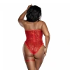 Dreamgirl Sequined Teddy Red