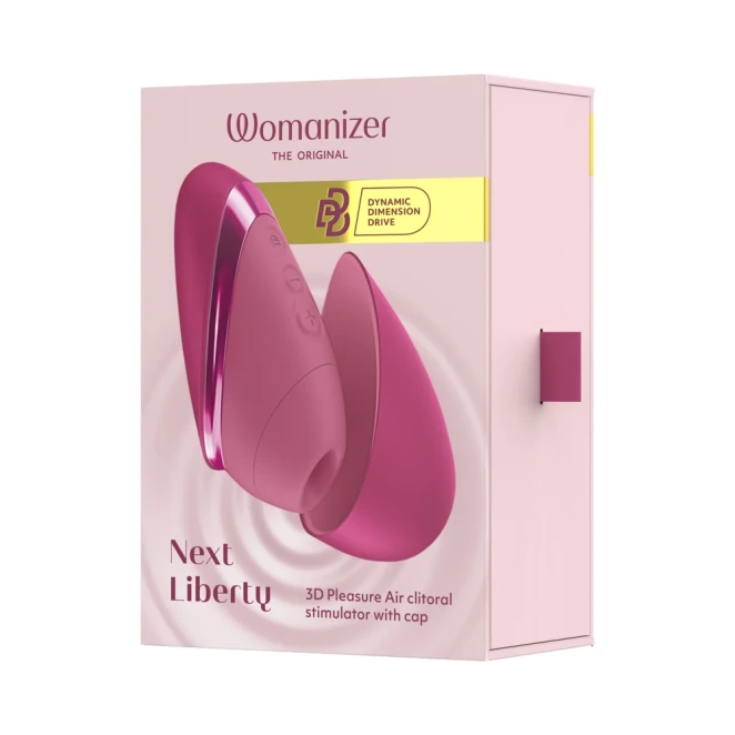 Womanizer Next Liberty Vibrant Pink Clitoral Suction Stimulator