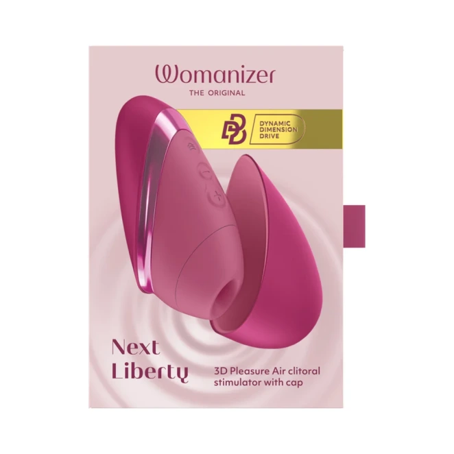 Womanizer Next Liberty Vibrant Pink Clitoral Suction Stimulator