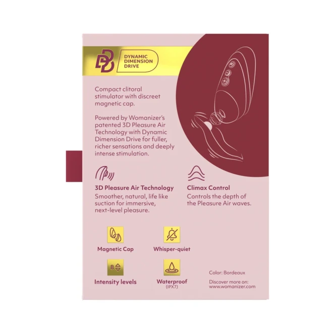 Womanizer Next Liberty Bordeaux Clitoral Suction Stimulator