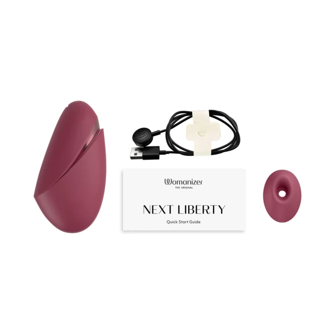 Womanizer Next Liberty Bordeaux Clitoral Suction Stimulator