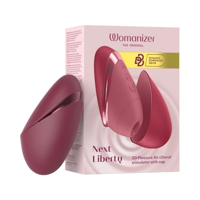 Womanizer Next Liberty Bordeaux Clitoral Suction Stimulator