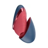 Womanizer Next Liberty Blue Red Clitoral Suction Stimulator