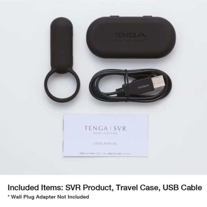 TENGA SVR Smart Vibe Ring Rechargeable Vibrating Cock Ring