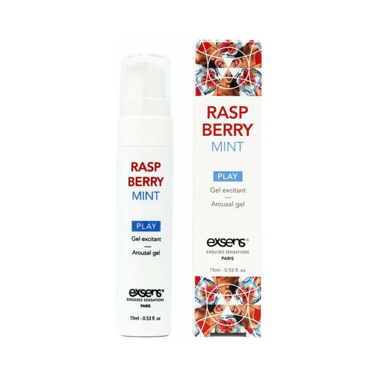 Exsens Arousal Gel Raspberry Mint 0.5 oz. Exsens Arousal Gel Raspberry Mint 0.5 oz.