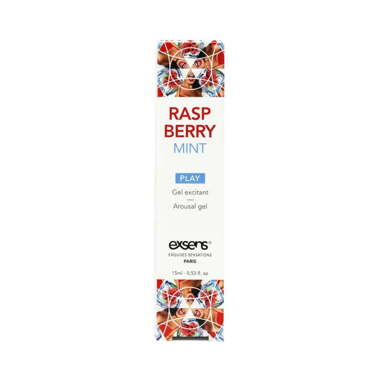 Exsens Arousal Gel Raspberry Mint 0.5 oz. Exsens Arousal Gel Raspberry Mint 0.5 oz.
