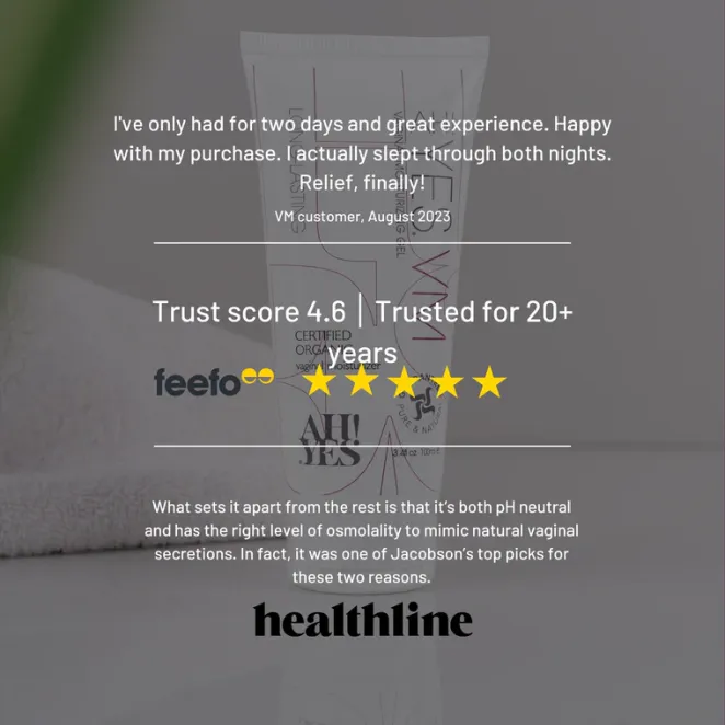 AH! YES Organic Vaginal Moisturizing Gel 3.4 oz.