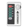 ElectroShock Remote-Controlled E-Stimulation Nipple Suckers White ElectroShock Remote-Controlled E-Stimulation Nipple Suckers White
