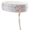 Cosmo Bondage Collar & Leash Rainbow Cosmo Bondage Collar & Leash Rainbow