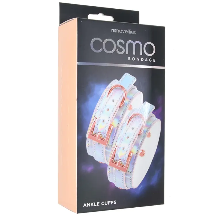 Cosmo Bondage Ankle Cuffs Rainbow Cosmo Bondage Ankle Cuffs Rainbow