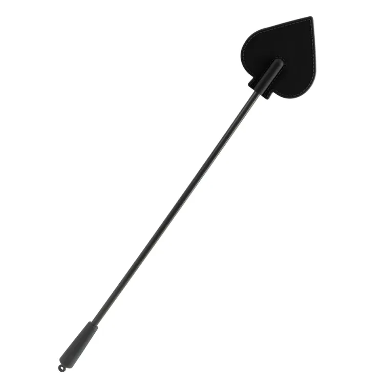 Silicone Spade Crop Black Silicone Spade Crop Black