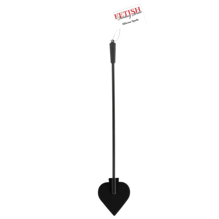 Silicone Spade Crop Black Silicone Spade Crop Black