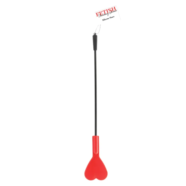 Silicone Heart Crop Red Silicone Heart Crop Red