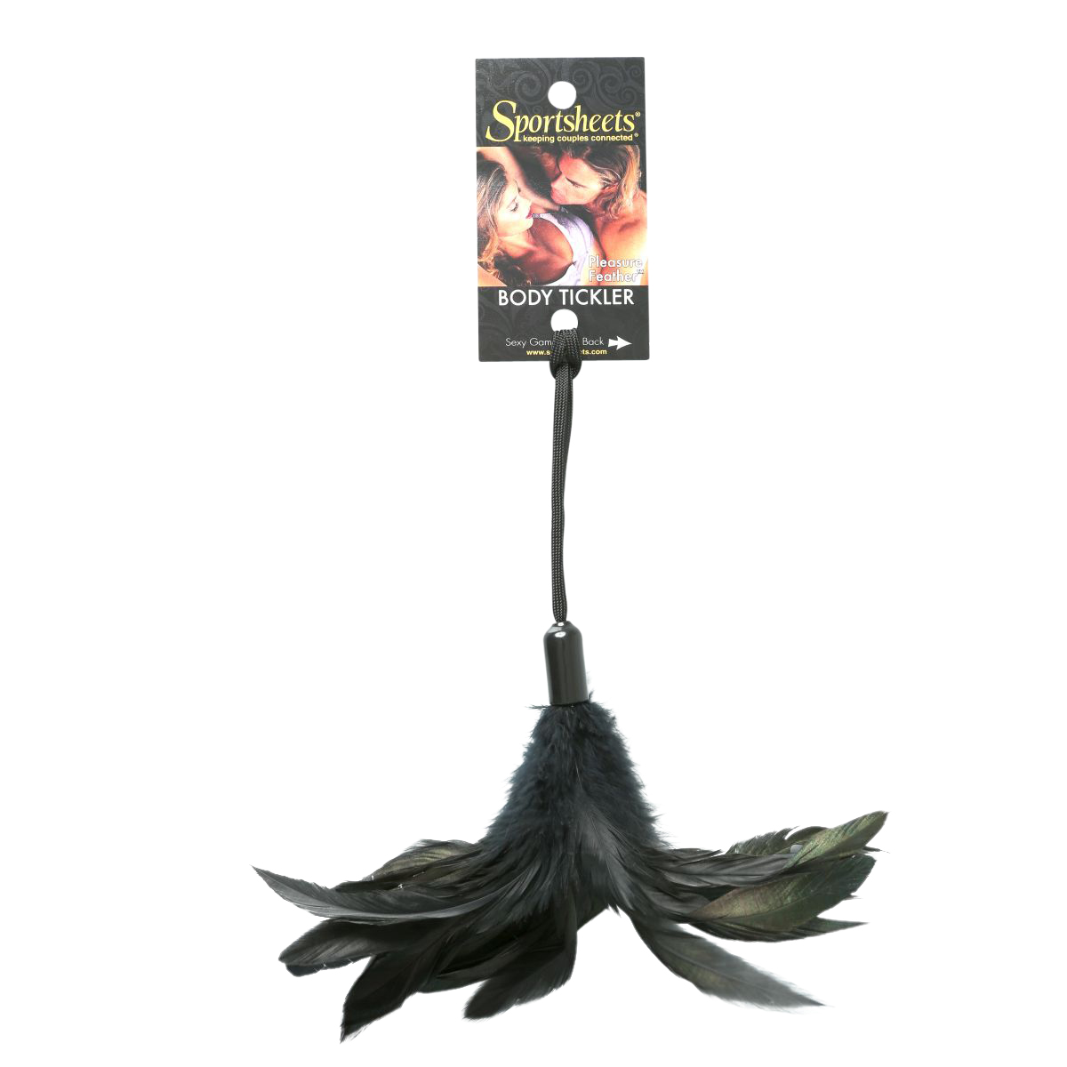 Pleasure Feather Tickler Black