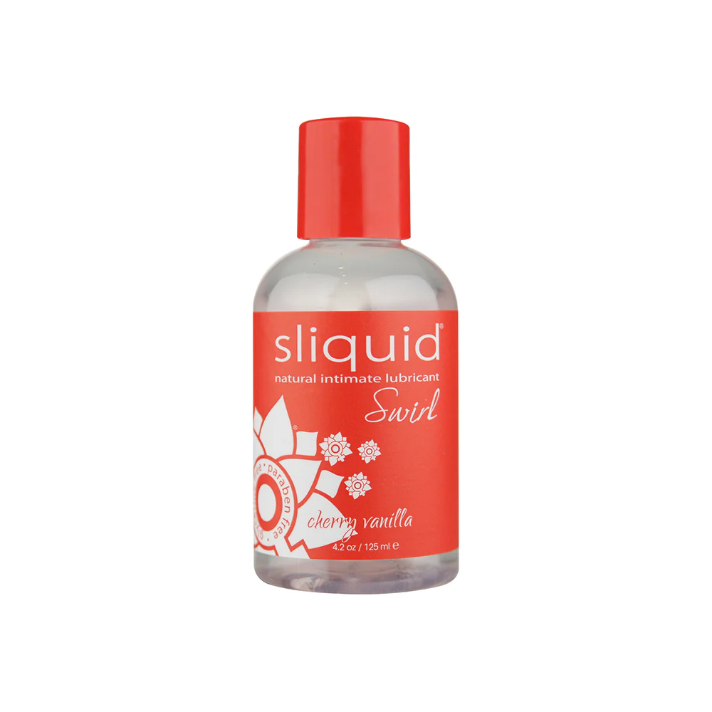 Sliquid Swirl Cherry Vanilla Flavored Lubricant 4.2 oz. (22483) | SlipDix.com