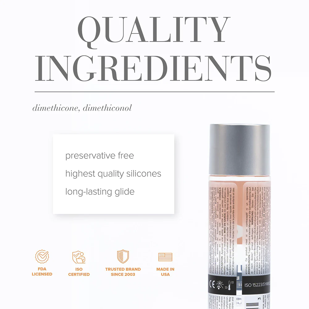 JO Premium Silicone-Based Anal Lubricant 4 oz.