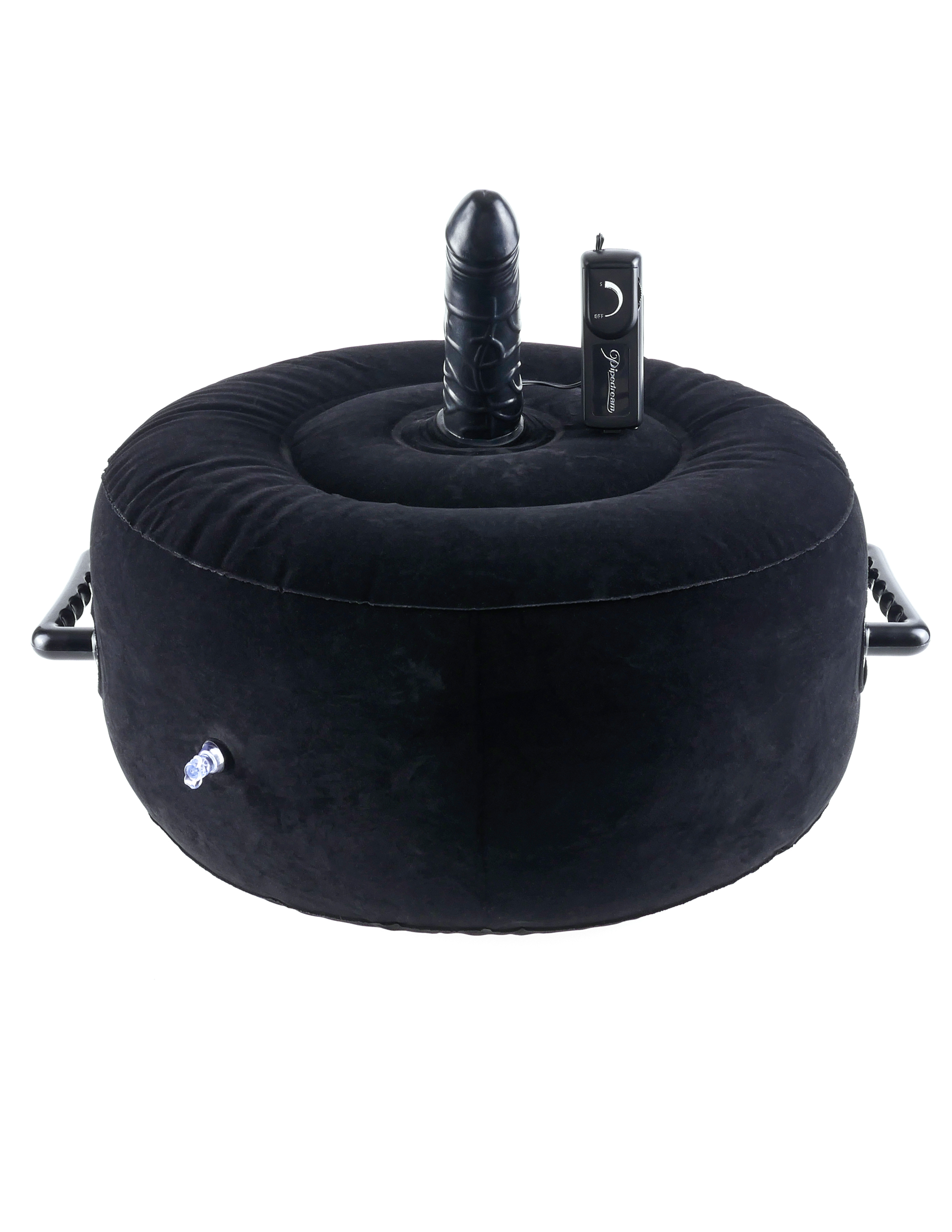 Inflatable Hot Seat with Vibrating Dildo