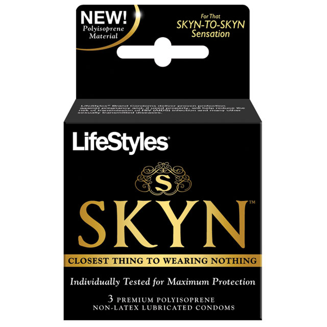 Lifestyles SKYN Condoms (3-Pack) (32118) | SlipDix.com