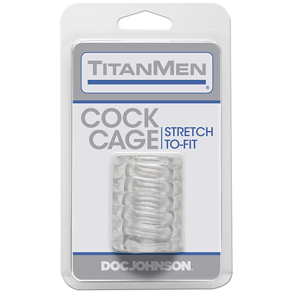 TitanMen Cock Cage Clear