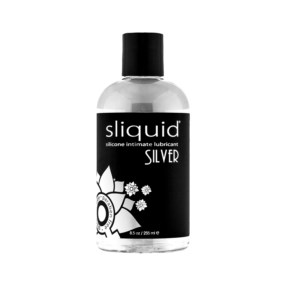 Sliquid Silver Silicone Lubricant 8.5 oz. (35949) | SlipDix.com