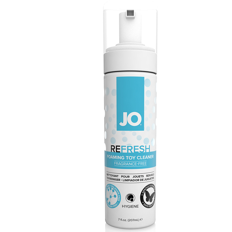 JO Refresh Foaming Toy Cleaner (Fragrance Free) 7 oz.