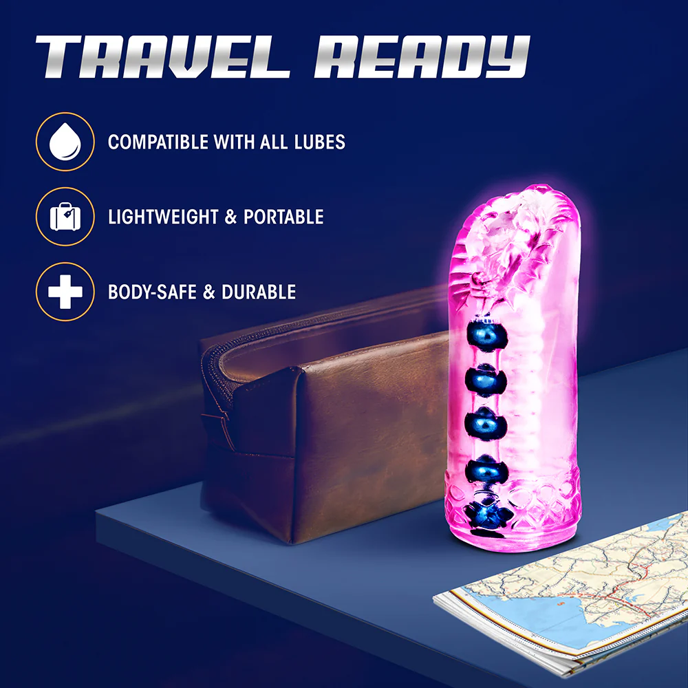 M for Men Sexy Snatch Vagina Stroker Pink