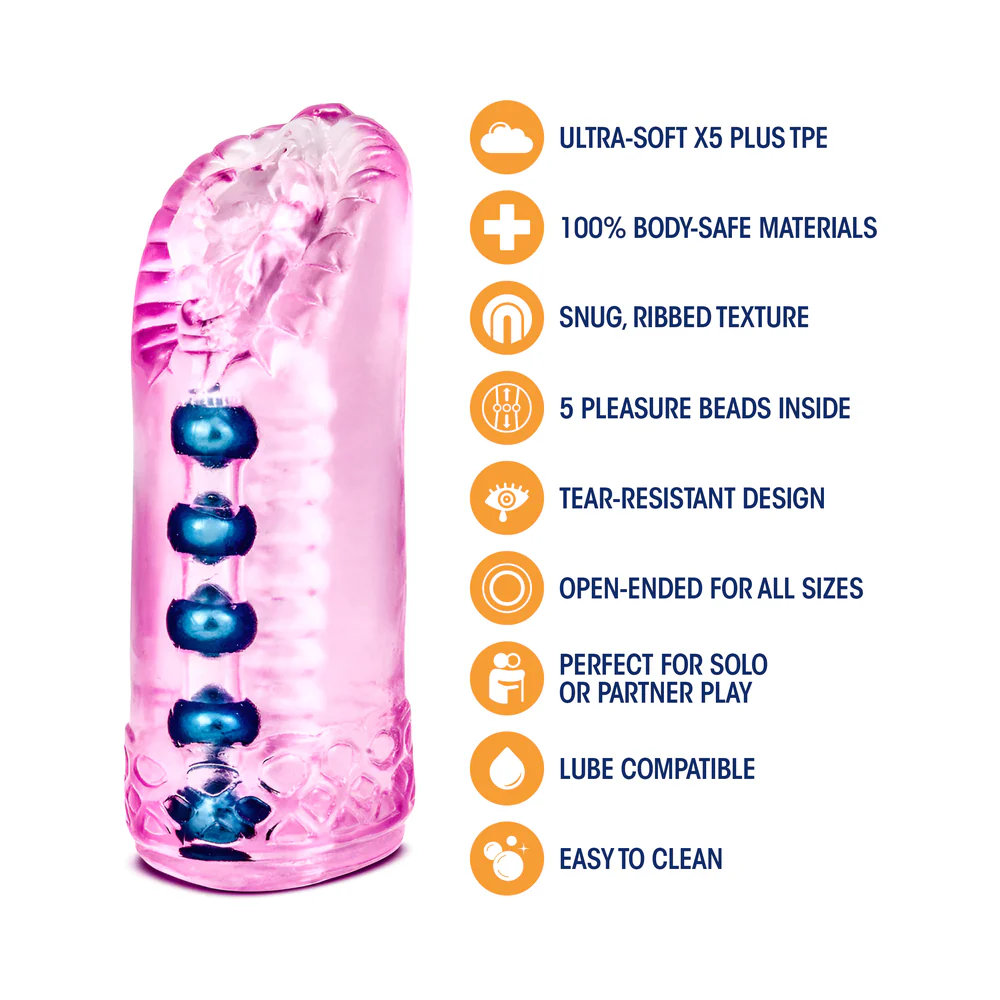 M for Men Sexy Snatch Vagina Stroker Pink