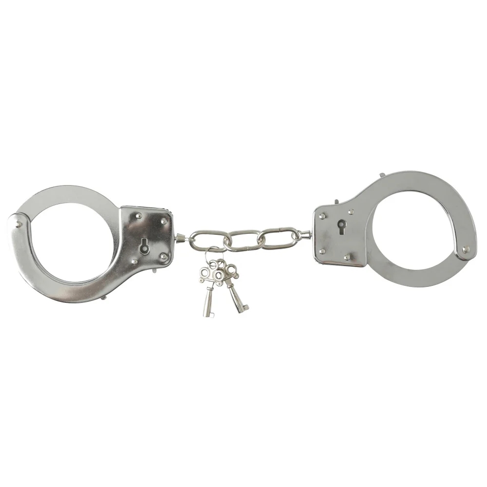Sex & Mischief Metal Handcuffs with Quick Release