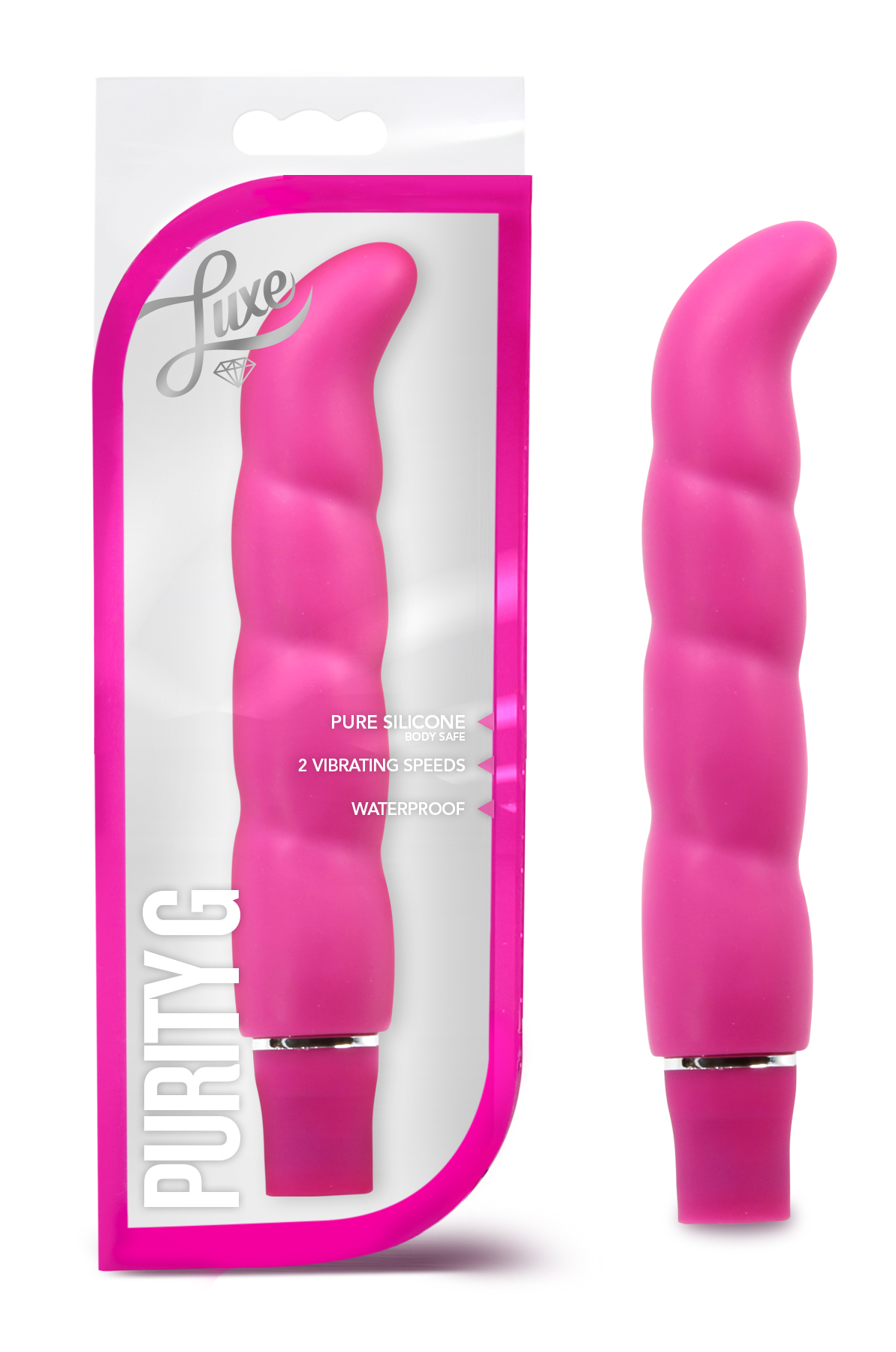 6.25 in. Purity G 10 Function Silicone G-Spot Vibrator